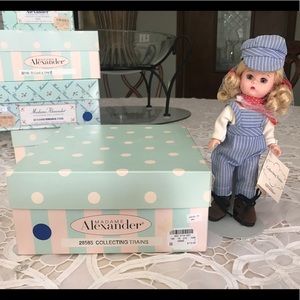 Collecting Trains Madame Alexander Doll